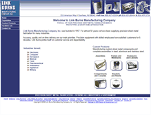 Tablet Screenshot of linkburns.com
